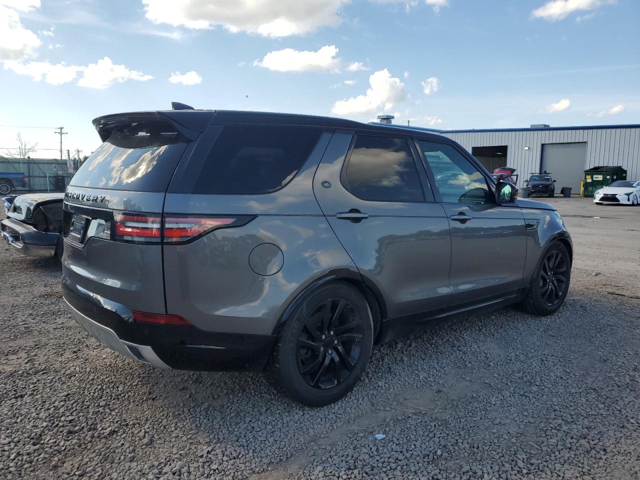 2018 Land Rover Discovery Hse Gray vin: SALRR2RV0JA049050