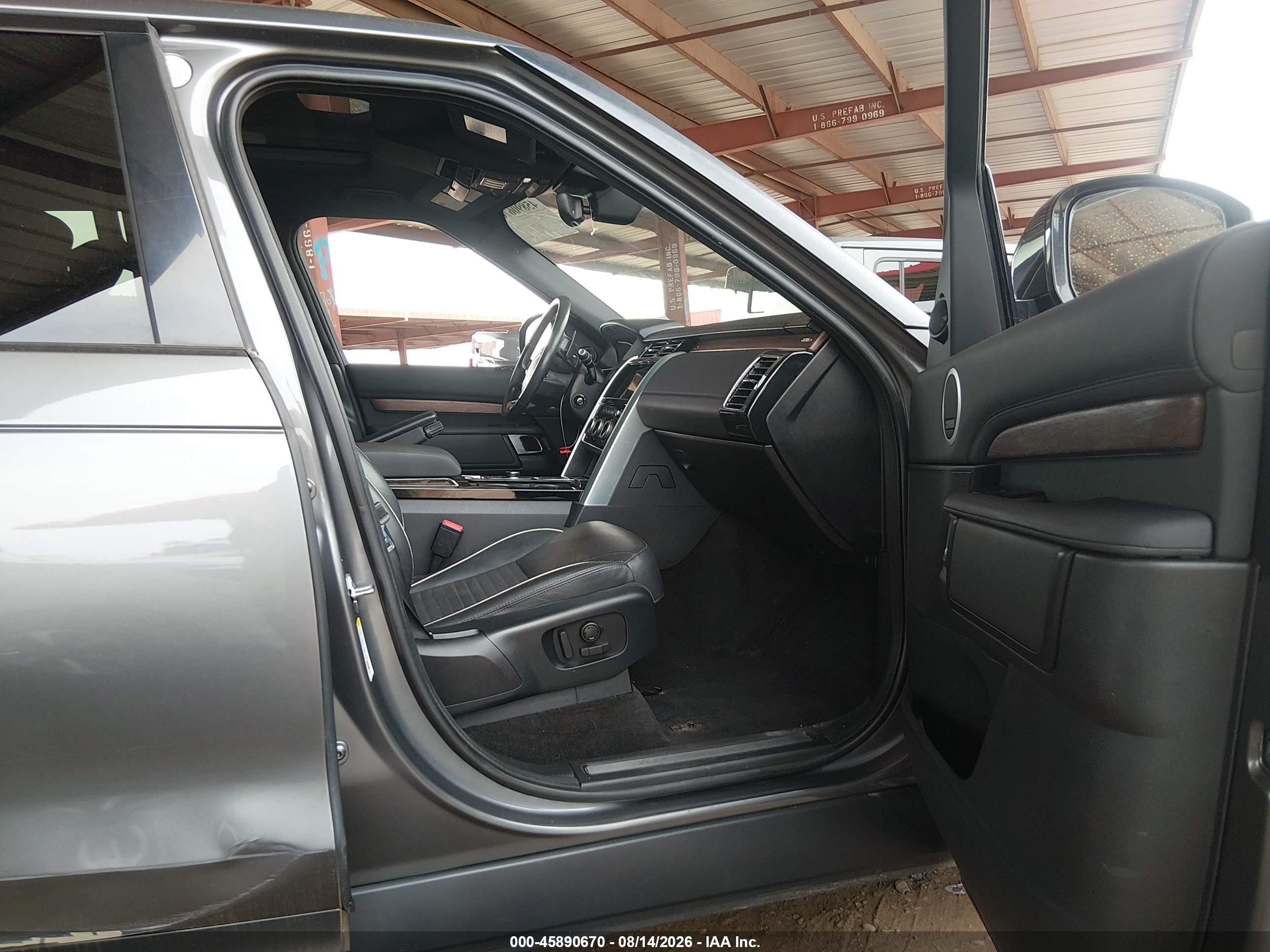 2019 Land Rover Discovery Hse Gray vin: SALRR2RV6K2401835
