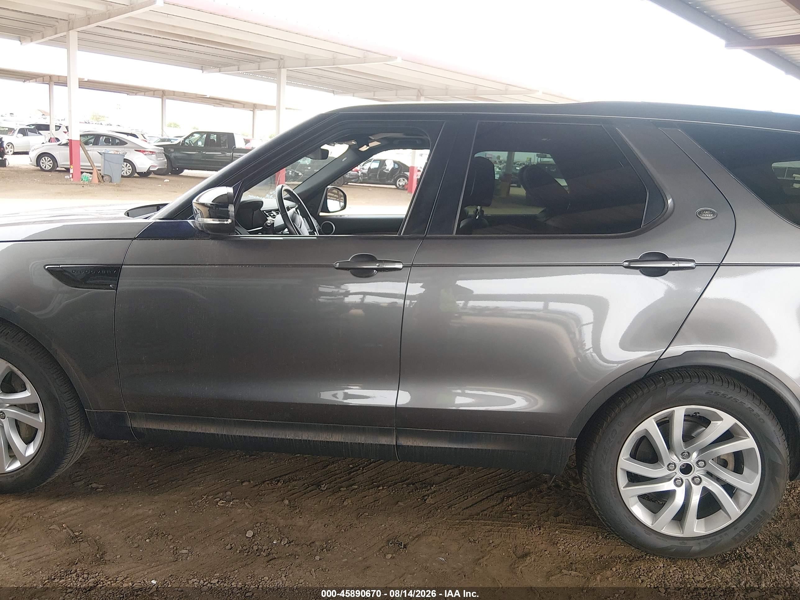 2019 Land Rover Discovery Hse Gray vin: SALRR2RV6K2401835