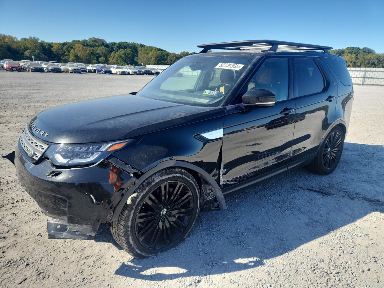2018 Land Rover Discovery Hse Черный vin: SALRR2RVXJA052523