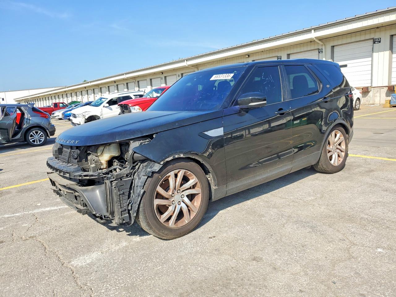 2017 Land Rover Discovery Hse Black vin: SALRRBBV1HA011217