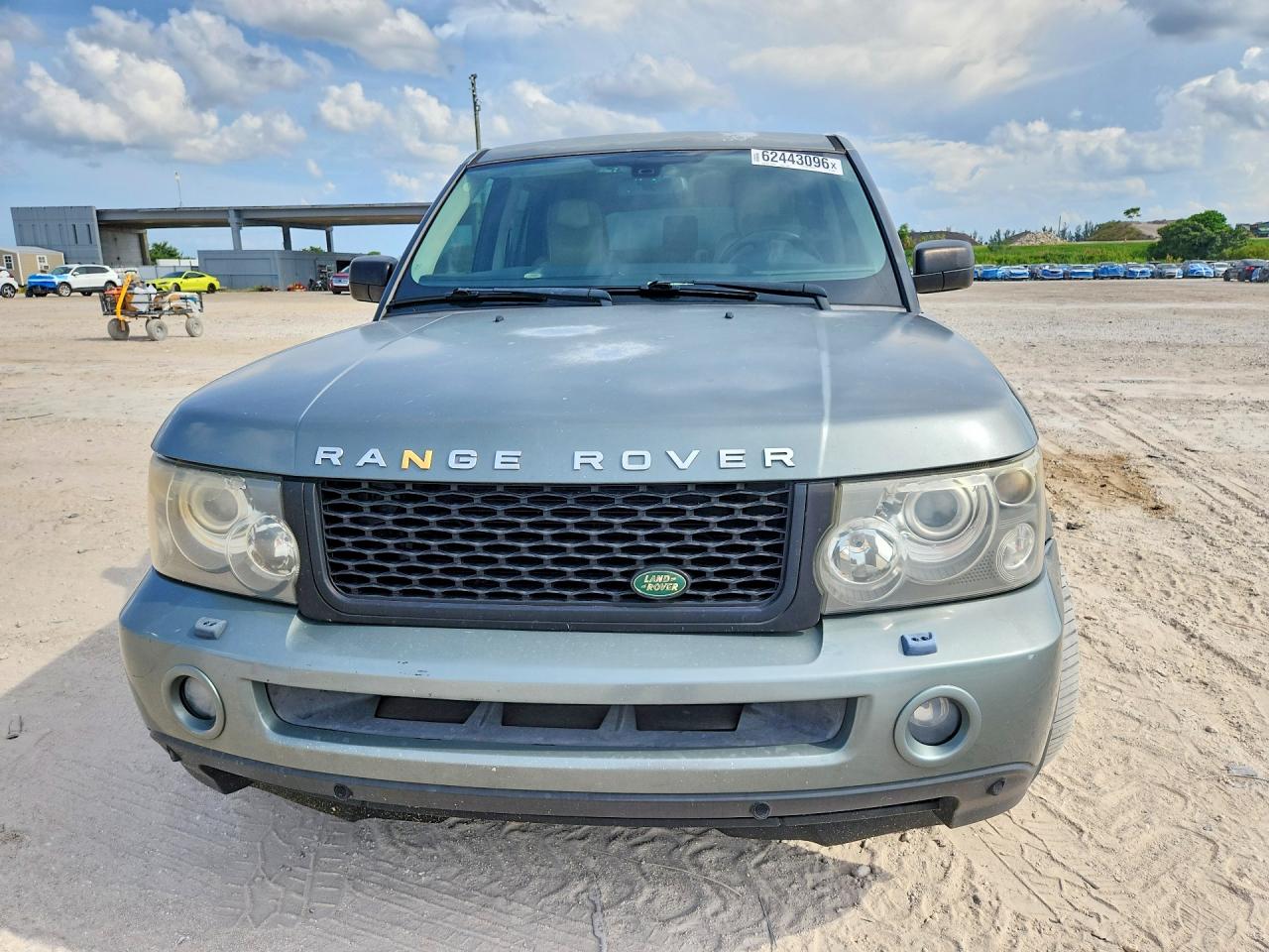 2007 Land Rover Range Rover Sport Hse Green vin: SALSF25407A108226