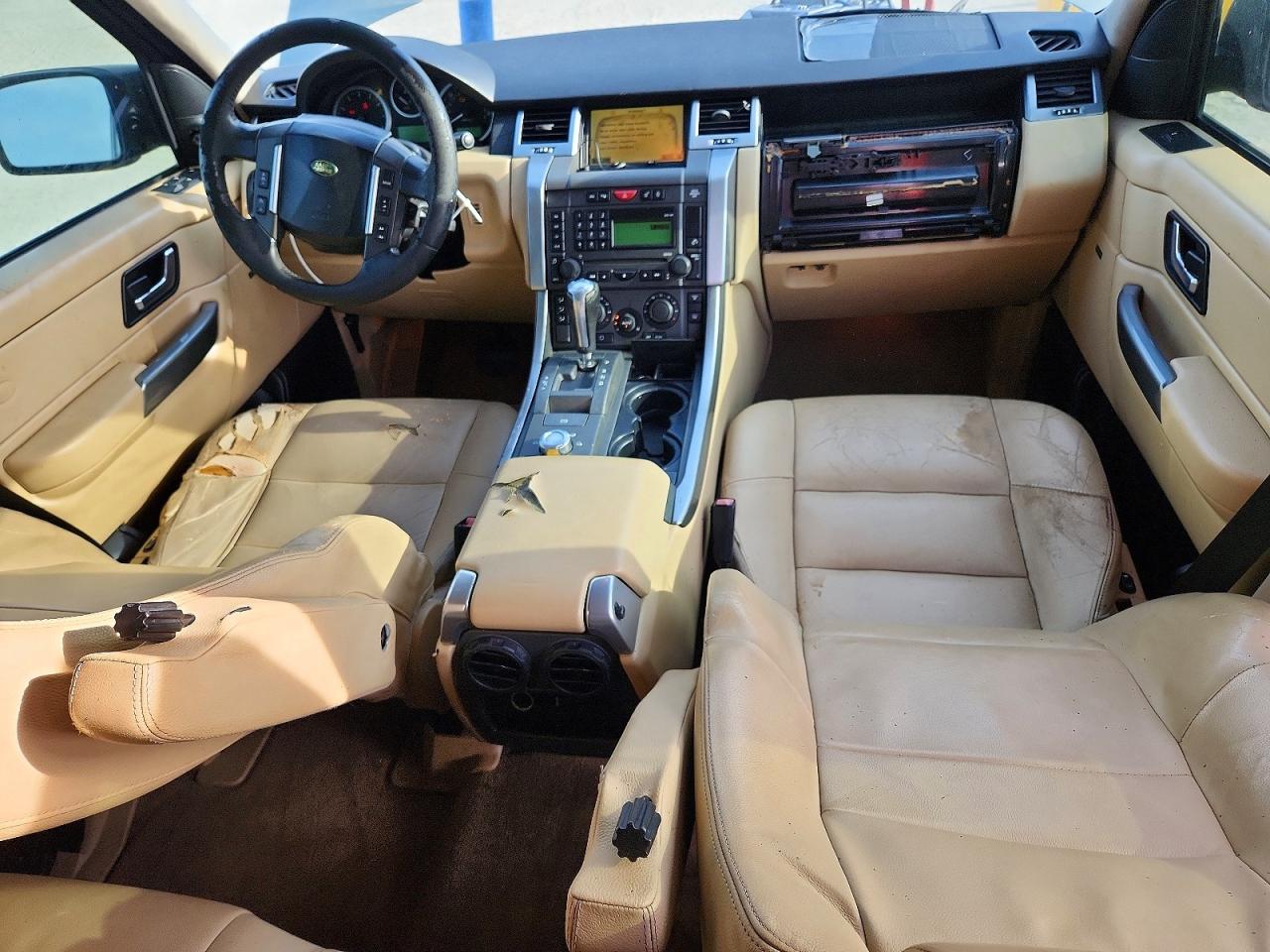 2007 Land Rover Range Rover Sport Hse Green vin: SALSF25407A108226