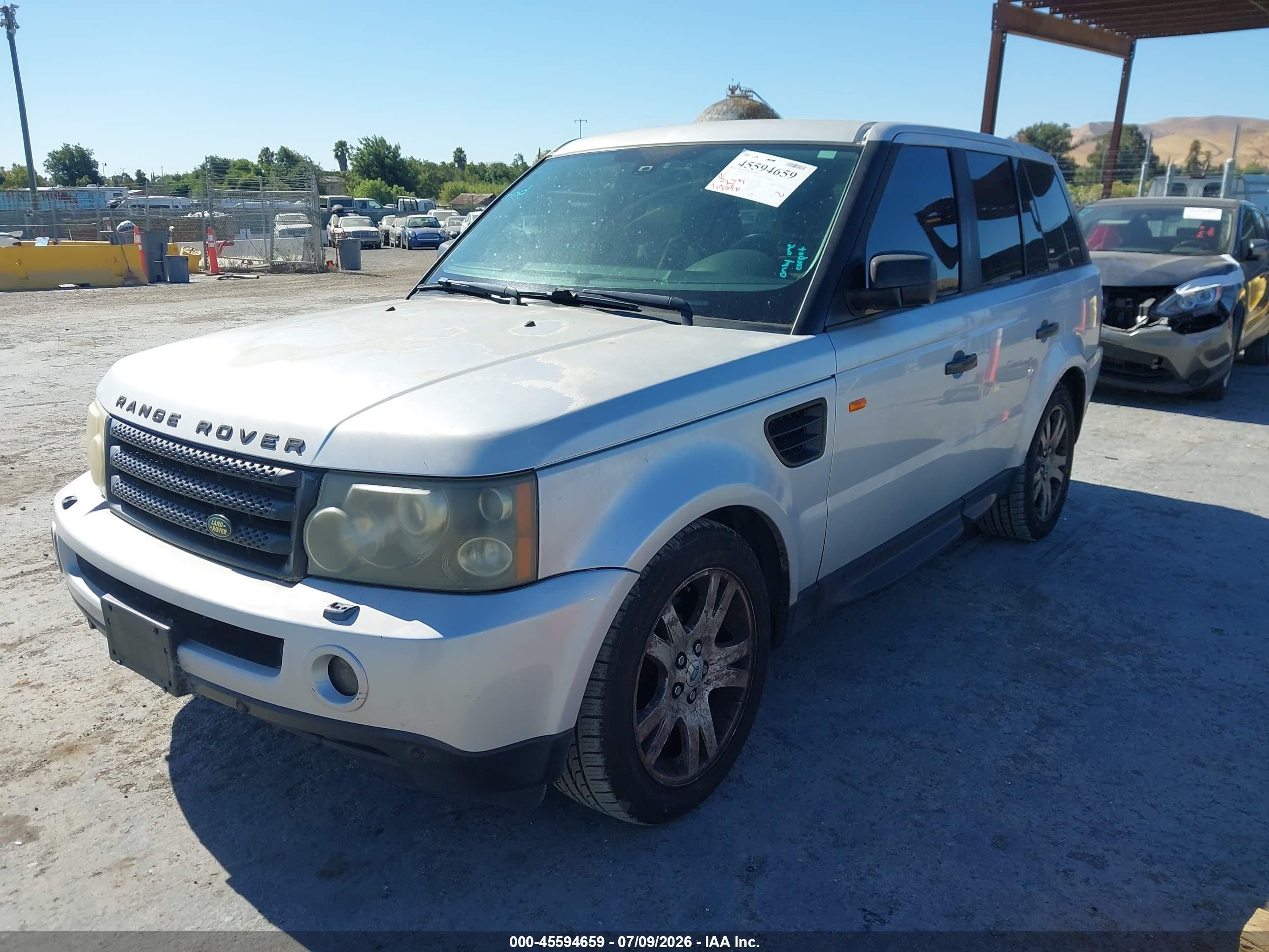 2006 Land Rover Range Rover Sport Hse Gray vin: SALSF25416A916549