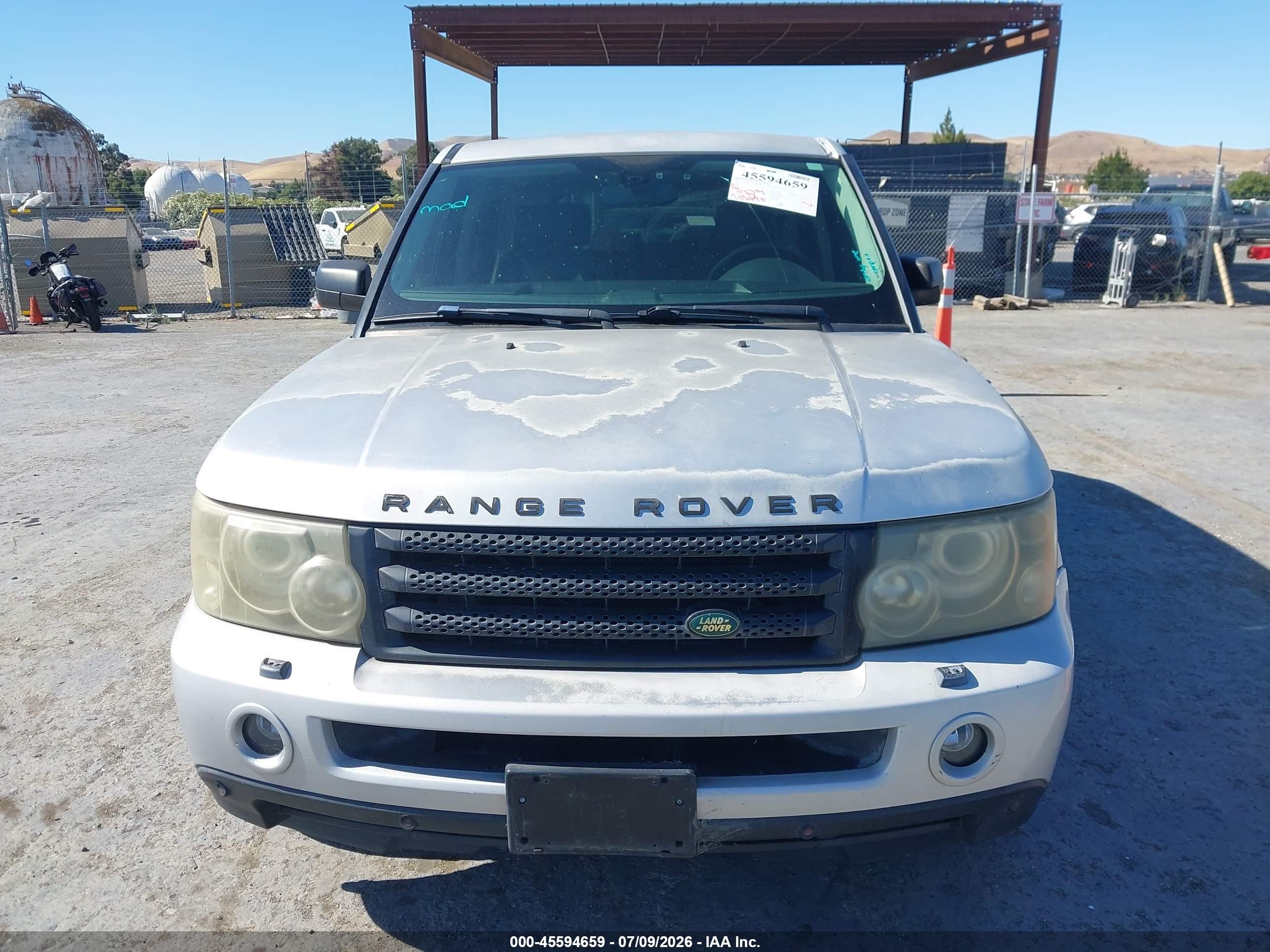 2006 Land Rover Range Rover Sport Hse Gray vin: SALSF25416A916549