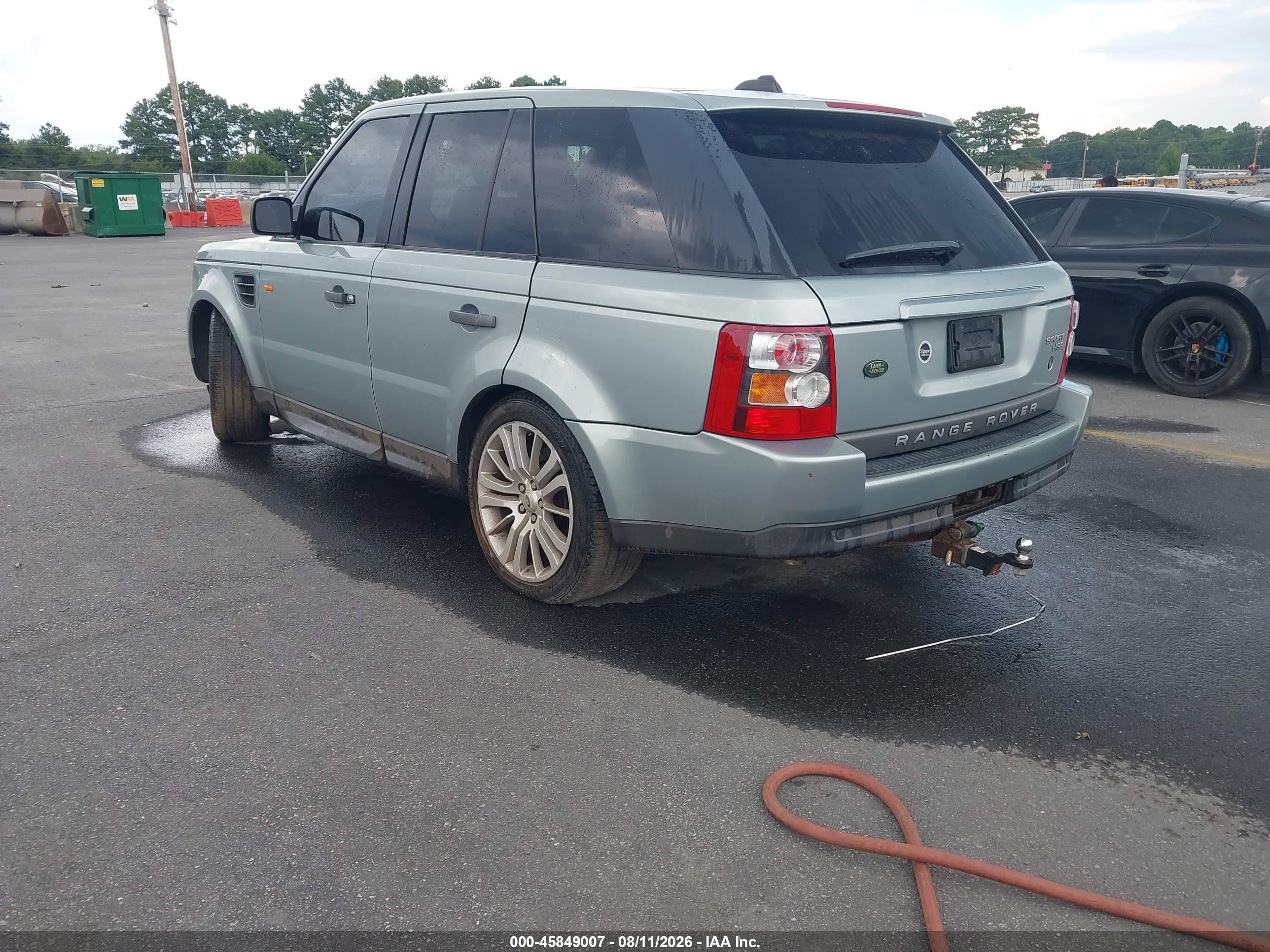 2006 Land Rover Range Rover Sport Hse Teal vin: SALSF25416A923050