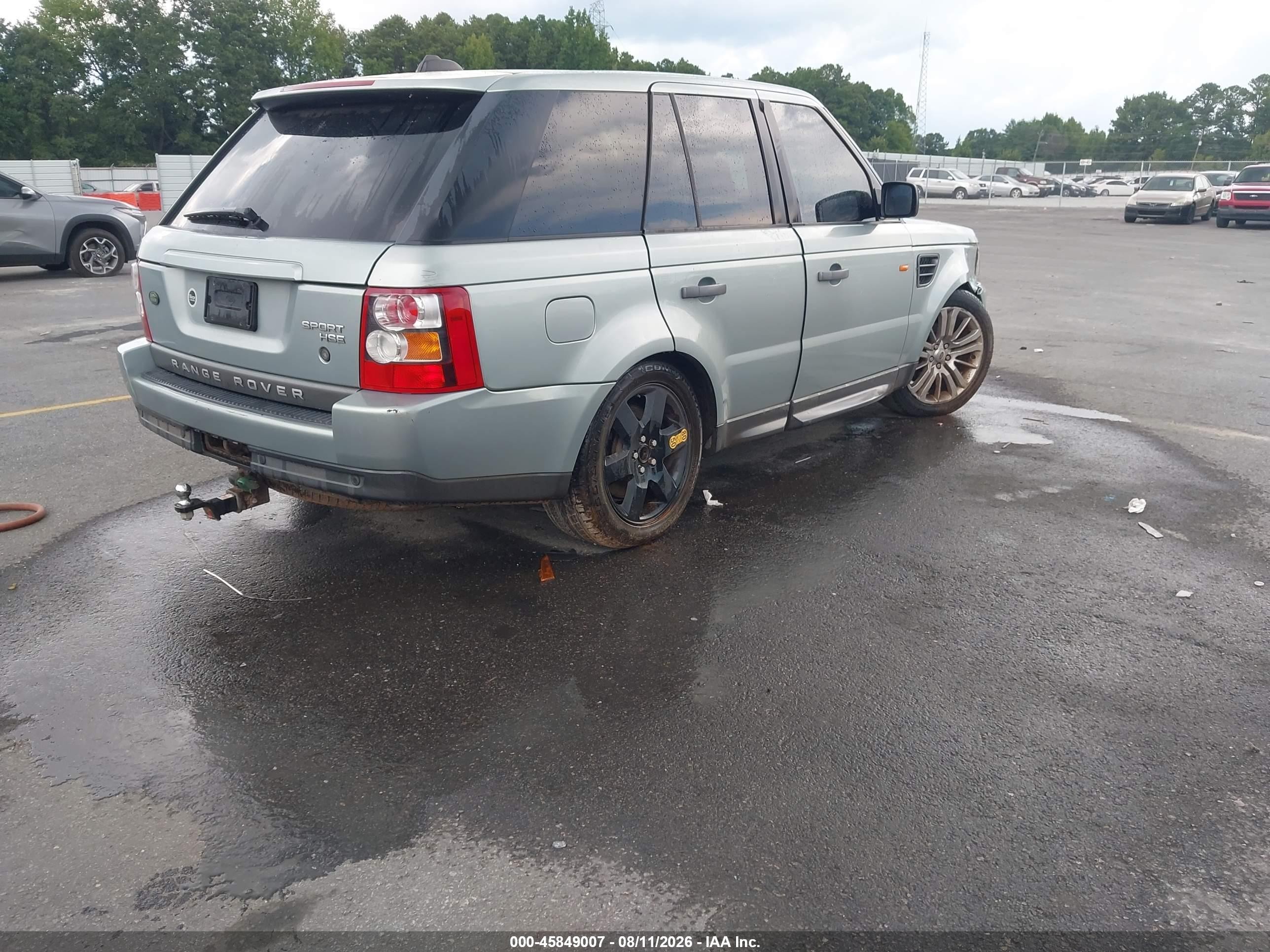 2006 Land Rover Range Rover Sport Hse Teal vin: SALSF25416A923050