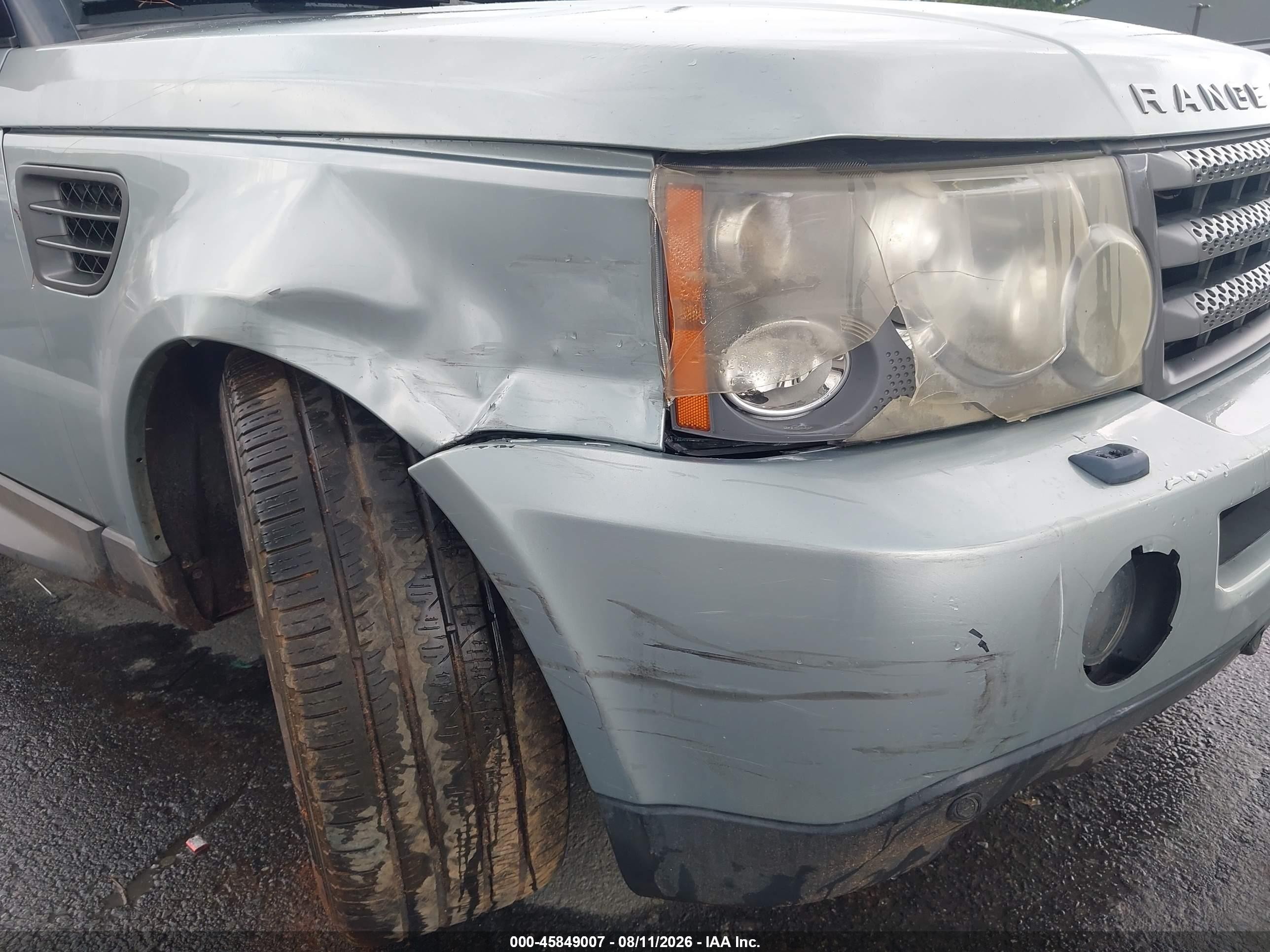 2006 Land Rover Range Rover Sport Hse Teal vin: SALSF25416A923050