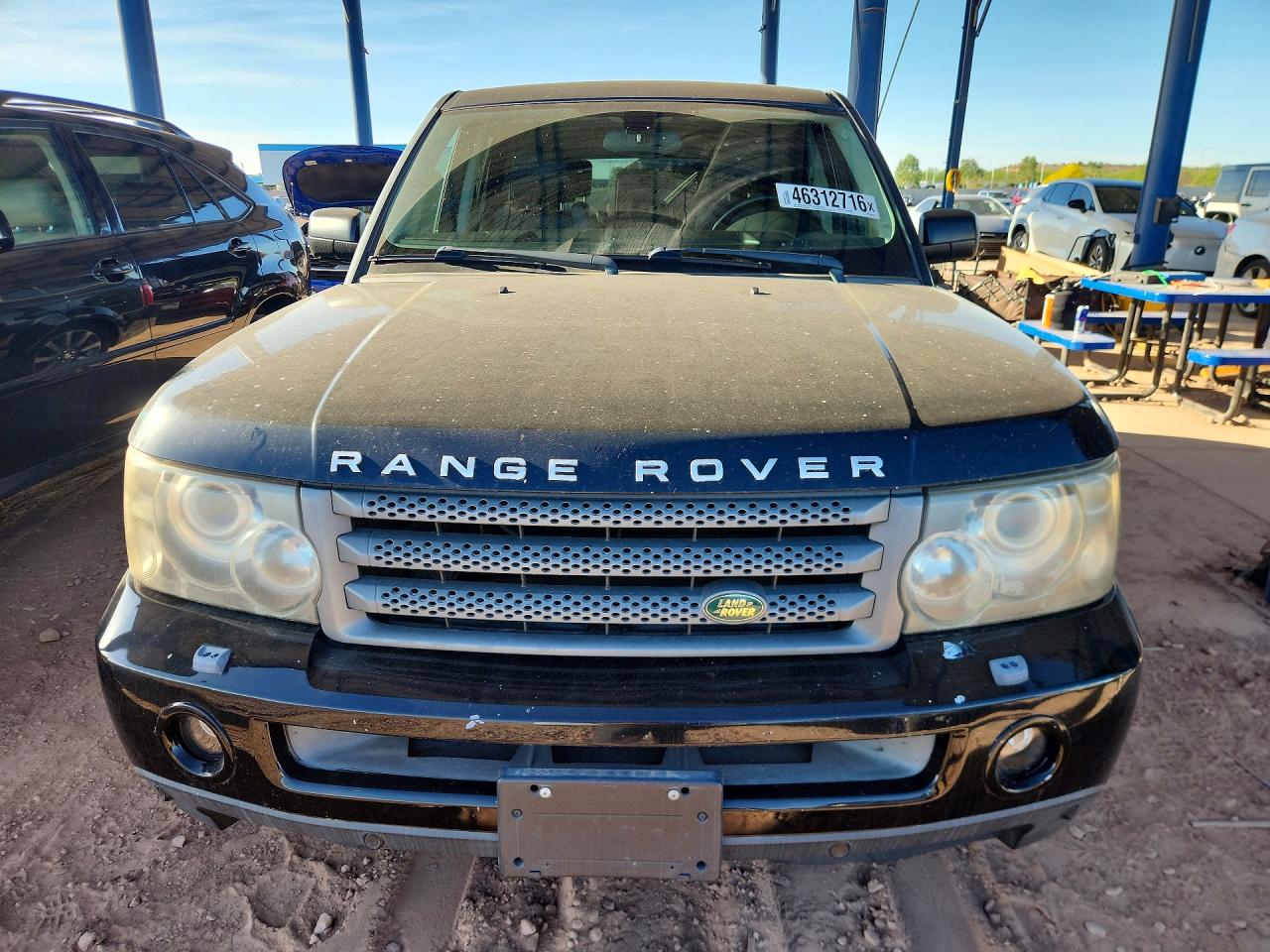 2006 Land Rover Range Rover Sport Hse Black vin: SALSF25416A964746