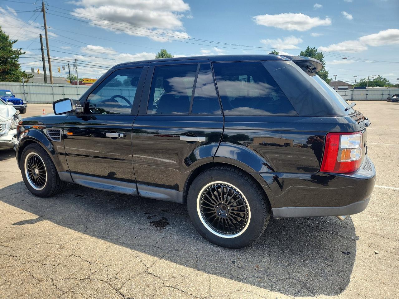 2006 Land Rover Range Rover Sport Hse Black vin: SALSF25426A943212