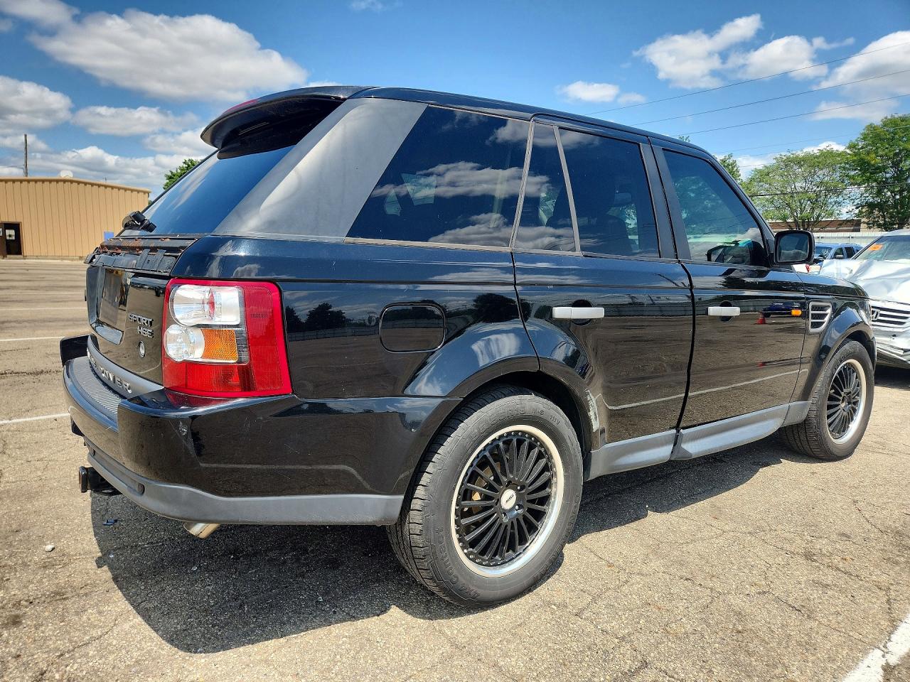 2006 Land Rover Range Rover Sport Hse Black vin: SALSF25426A943212