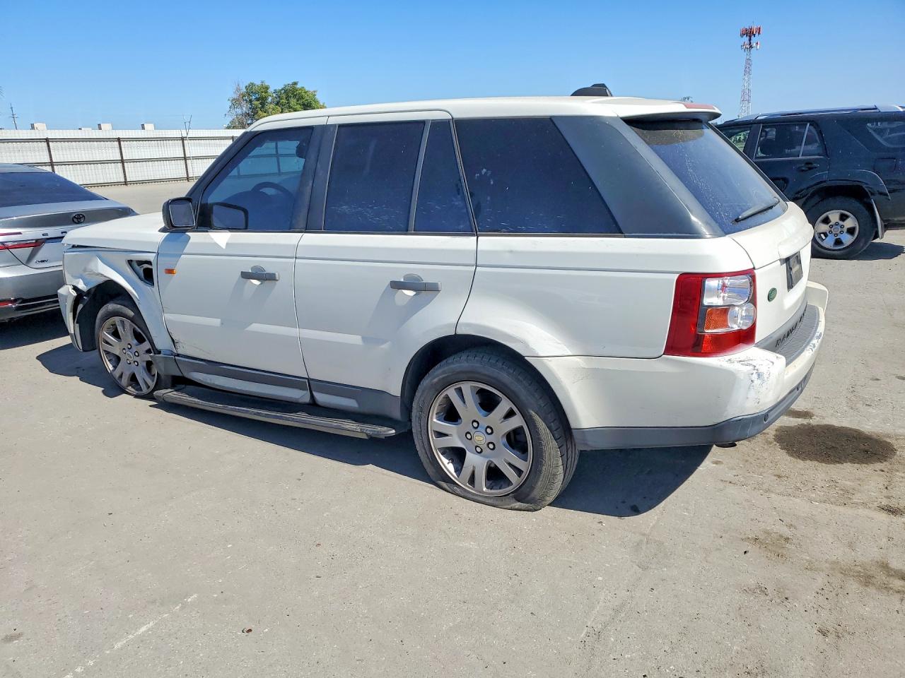 2006 Land Rover Range Rover Sport Hse White vin: SALSF25426A961239