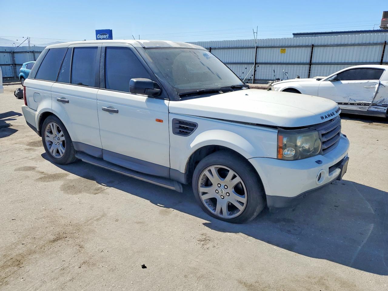 2006 Land Rover Range Rover Sport Hse White vin: SALSF25426A961239