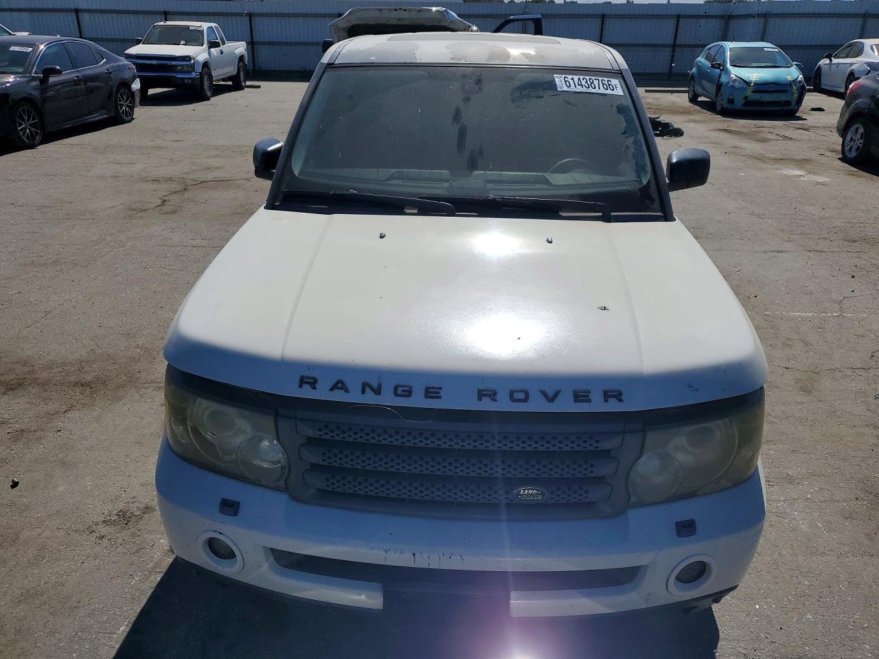 2006 Land Rover Range Rover Sport Hse White vin: SALSF25426A961239