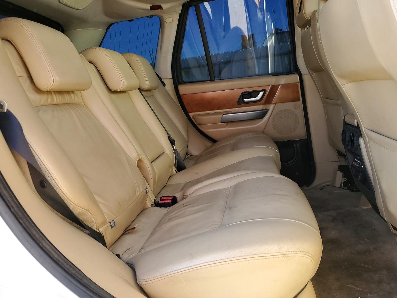 2006 Land Rover Range Rover Sport Hse White vin: SALSF25426A961239