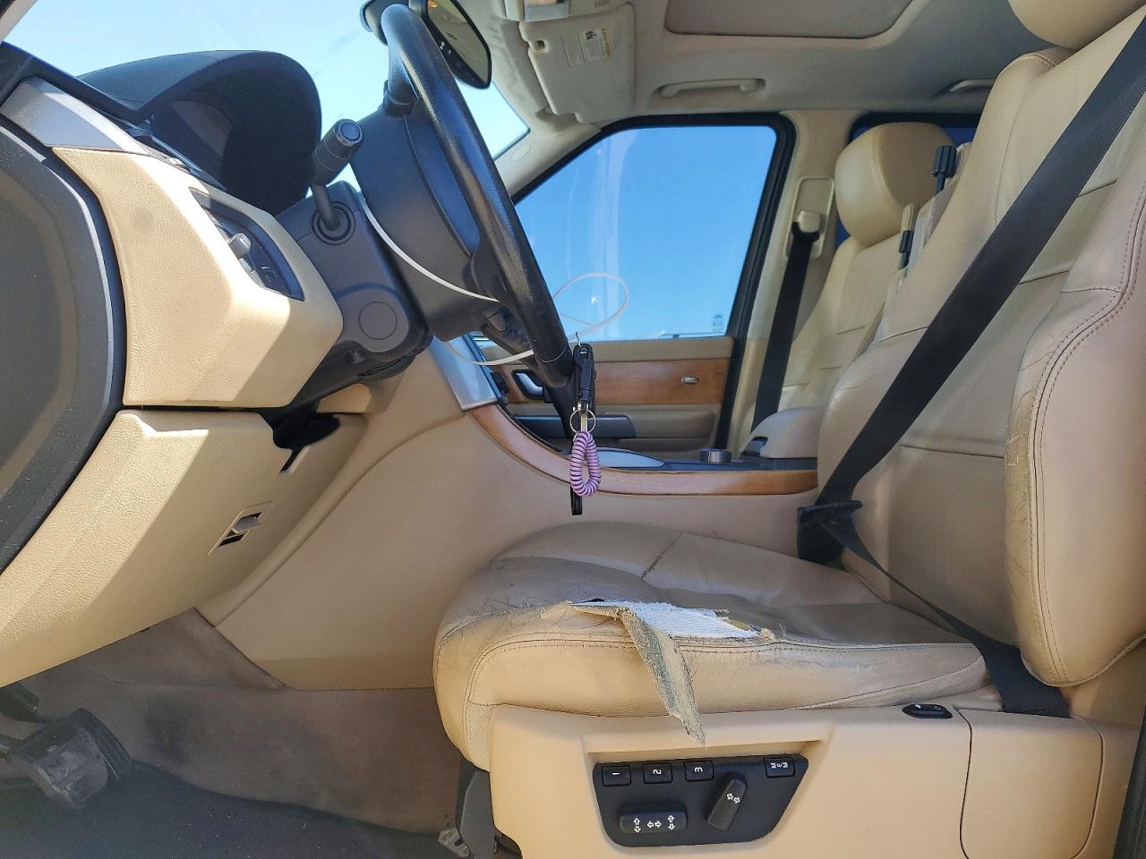 2006 Land Rover Range Rover Sport Hse White vin: SALSF25426A961239