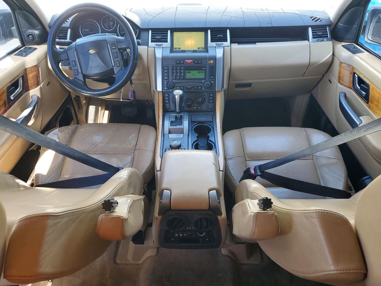 2006 Land Rover Range Rover Sport Hse White vin: SALSF25426A961239