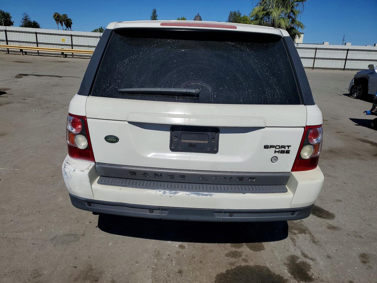 2006 Land Rover Range Rover Sport Hse White vin: SALSF25426A961239