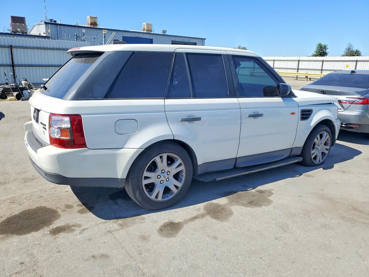 2006 Land Rover Range Rover Sport Hse White vin: SALSF25426A961239