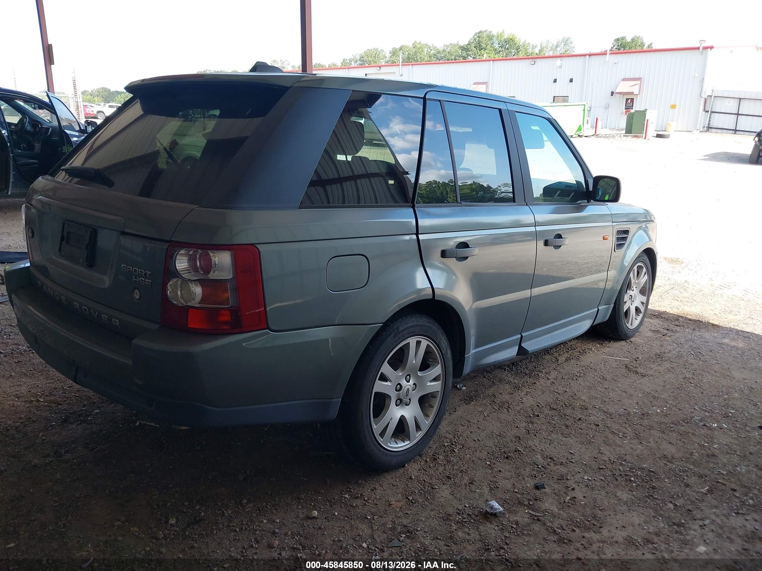 2006 Land Rover Range Rover Sport Hse Green vin: SALSF25426A972435