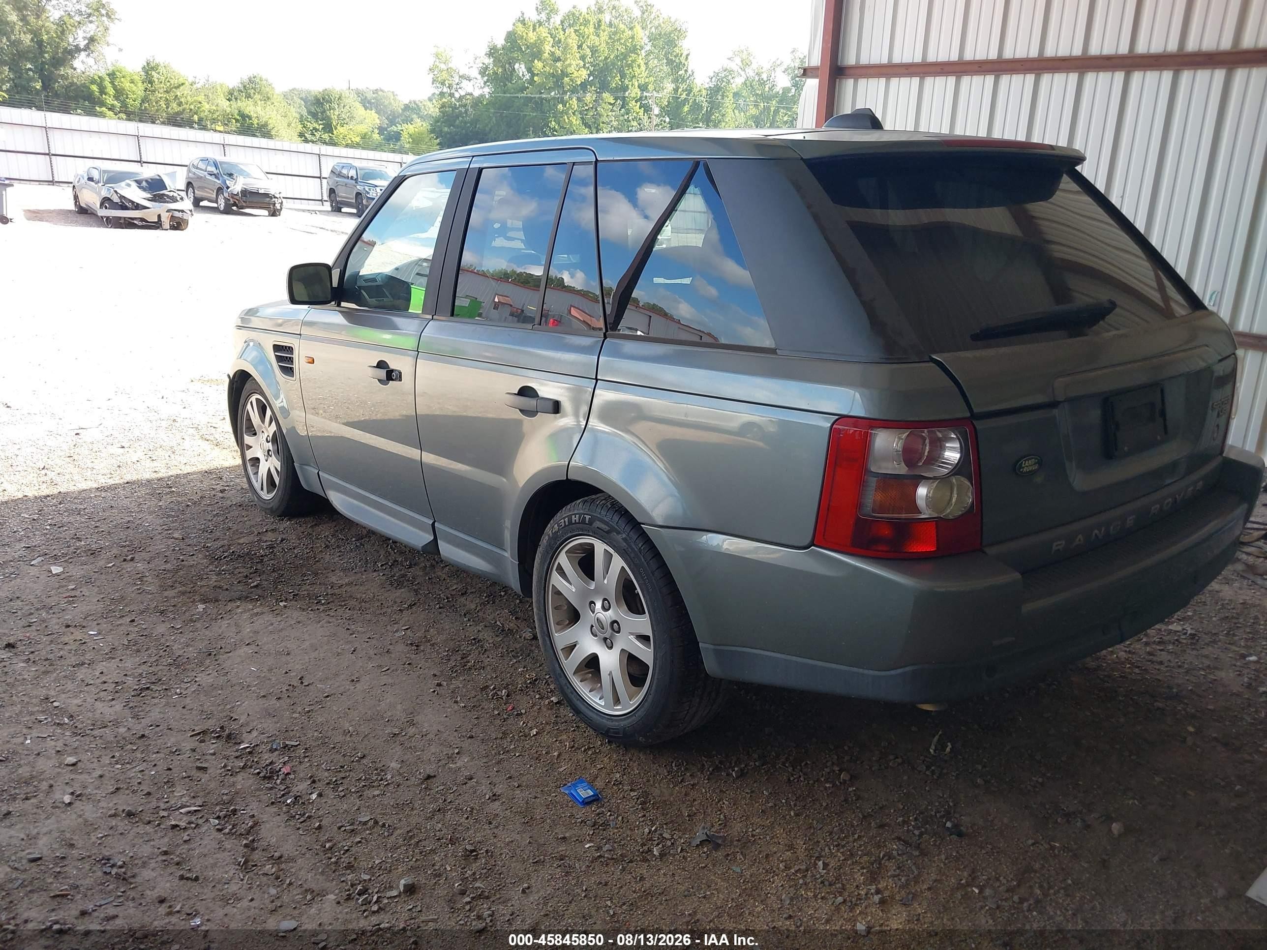 2006 Land Rover Range Rover Sport Hse Green vin: SALSF25426A972435