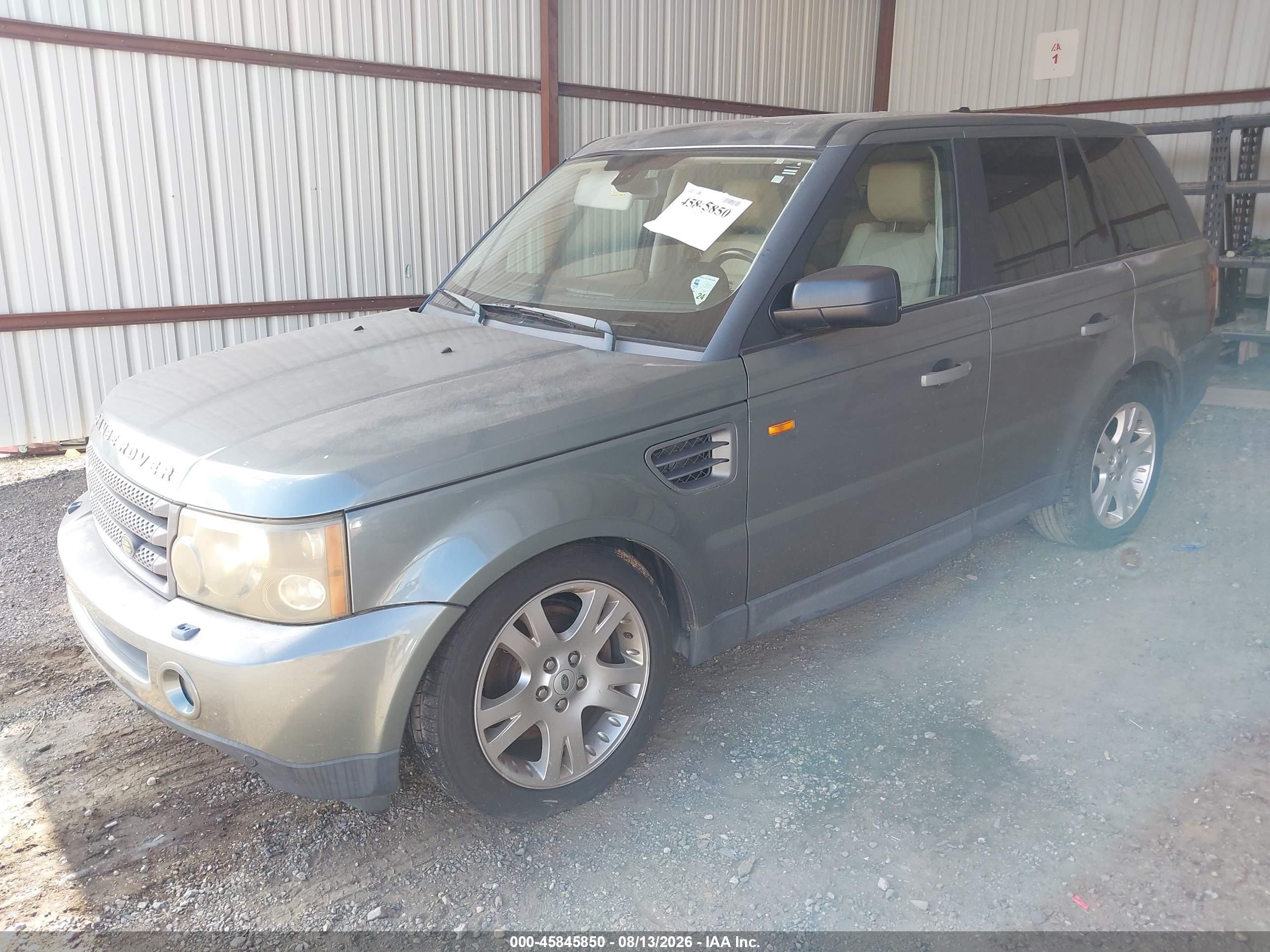 2006 Land Rover Range Rover Sport Hse Green vin: SALSF25426A972435