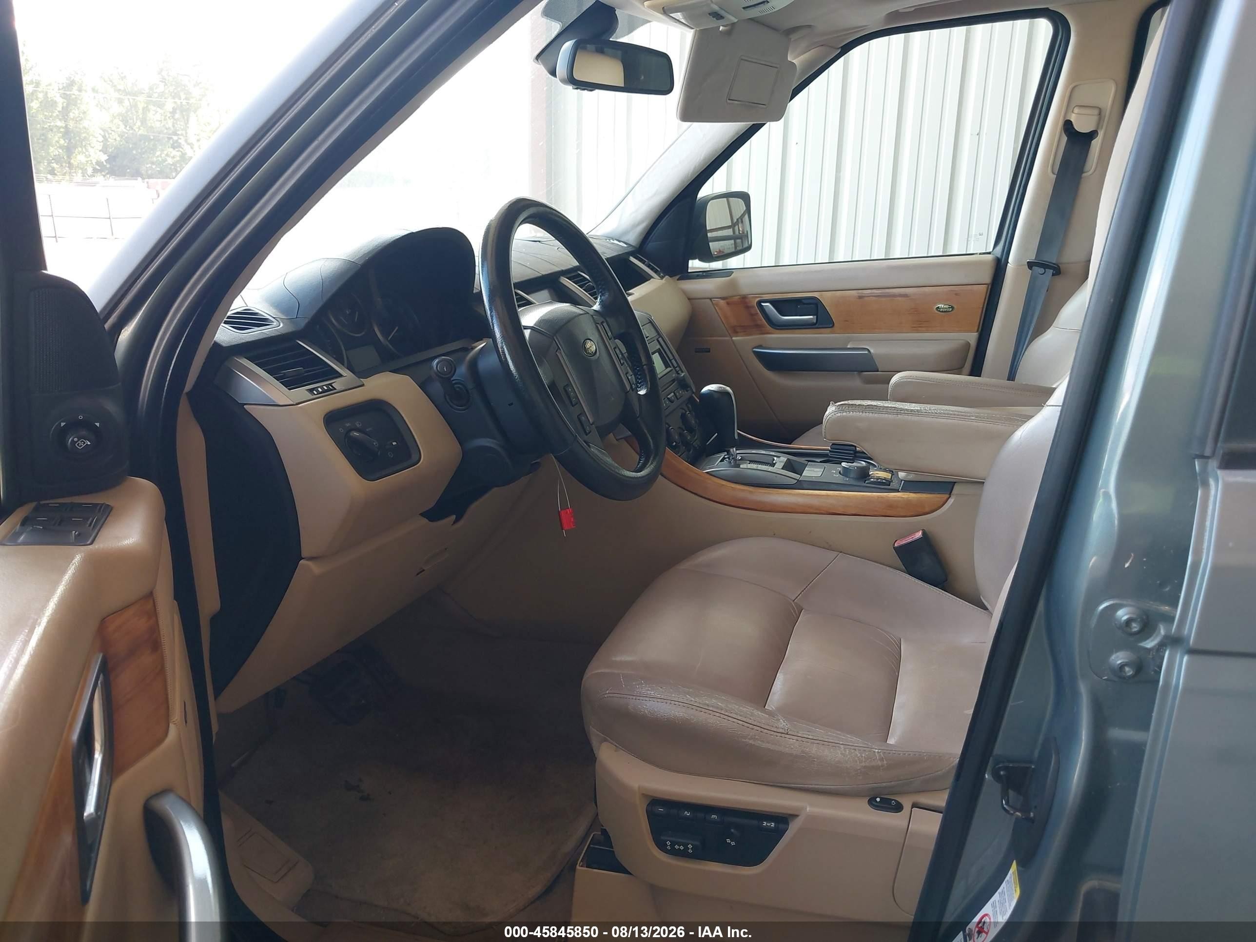 2006 Land Rover Range Rover Sport Hse Green vin: SALSF25426A972435