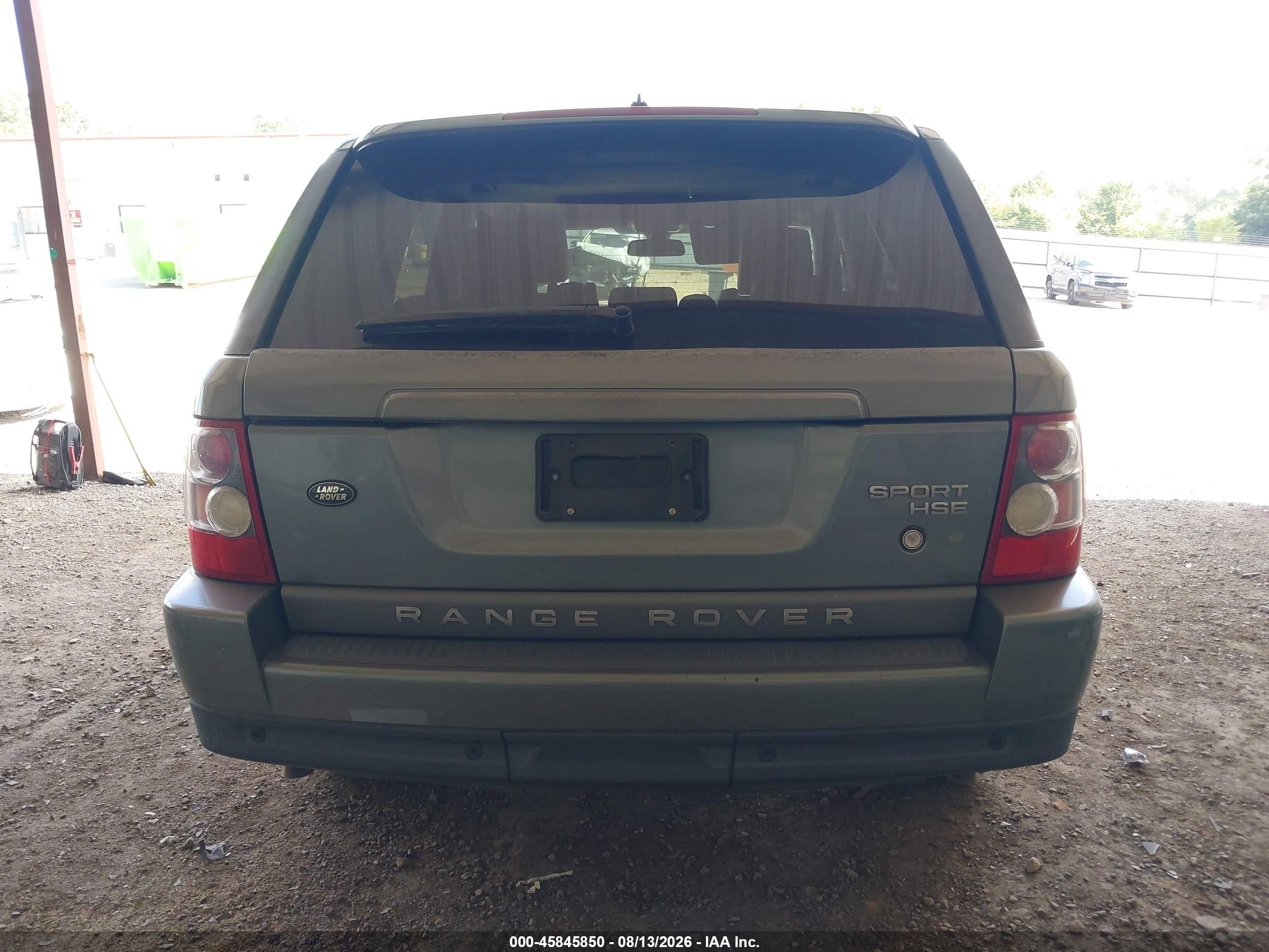 2006 Land Rover Range Rover Sport Hse Green vin: SALSF25426A972435