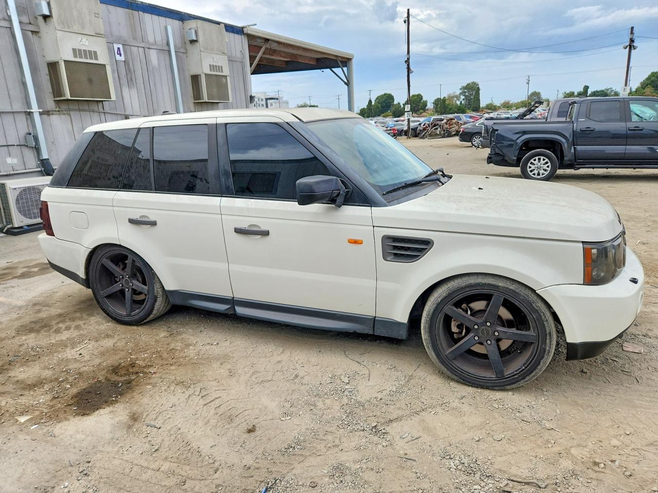 2006 Land Rover Range Rover Sport Hse White vin: SALSF25426A981278