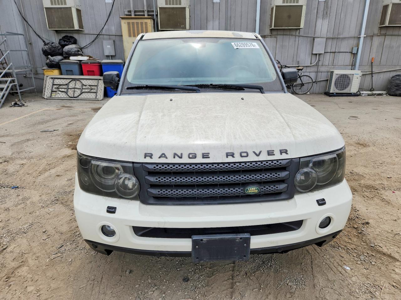 2006 Land Rover Range Rover Sport Hse White vin: SALSF25426A981278