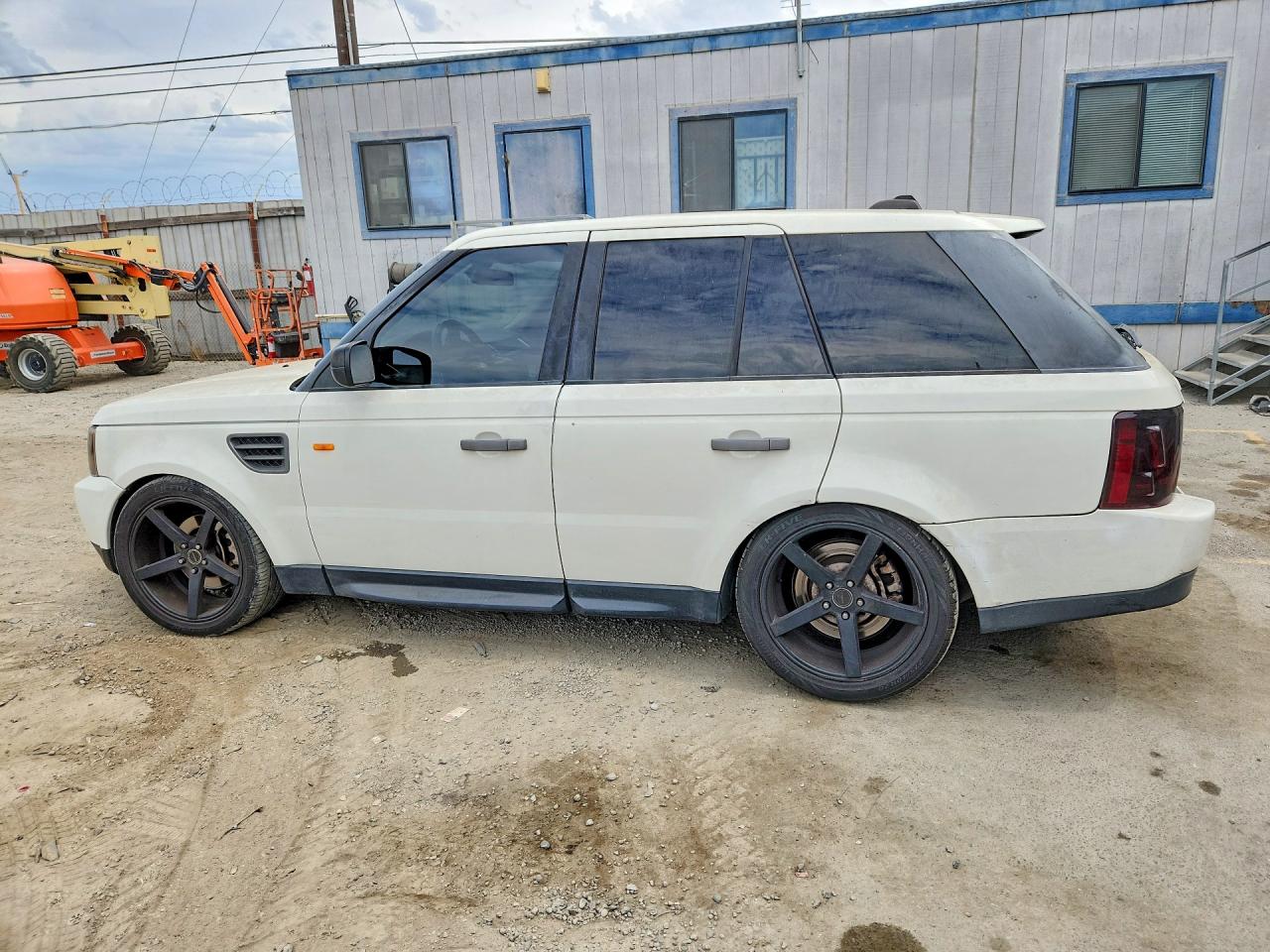 2006 Land Rover Range Rover Sport Hse White vin: SALSF25426A981278