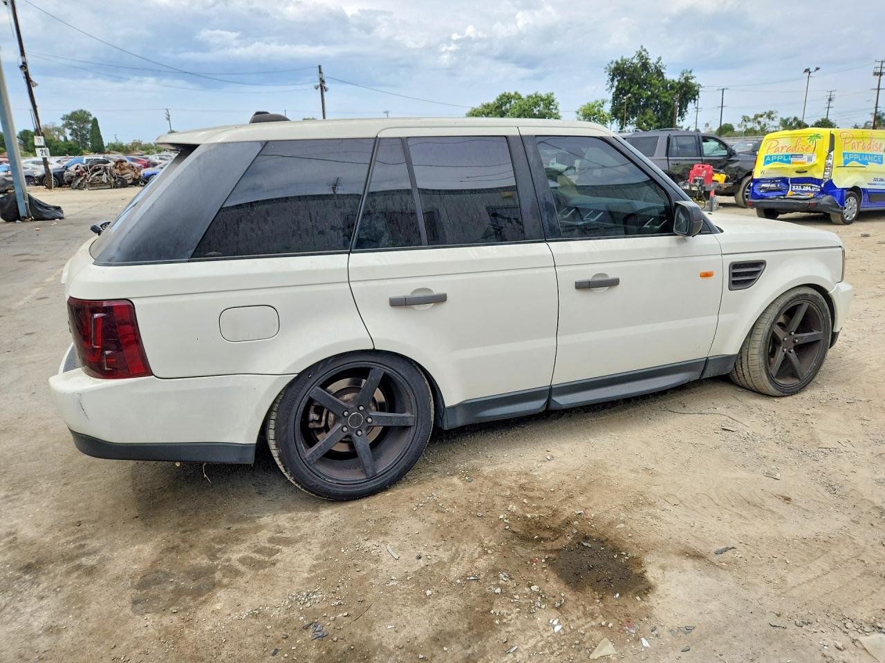 2006 Land Rover Range Rover Sport Hse White vin: SALSF25426A981278