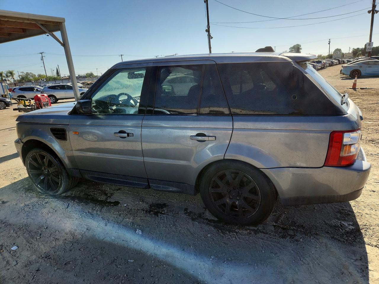 2008 Land Rover Range Rover Sport Hse Gray vin: SALSF25428A170048