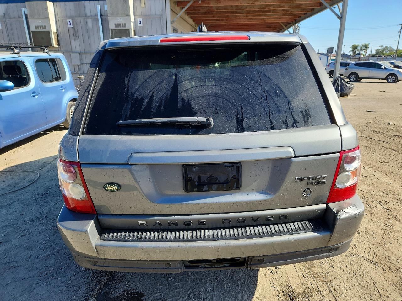 2008 Land Rover Range Rover Sport Hse Gray vin: SALSF25428A170048