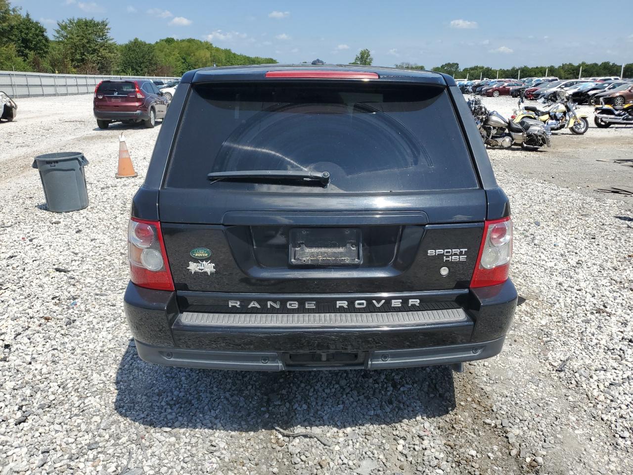 2009 Land Rover Range Rover Sport Hse Black vin: SALSF25429A209108