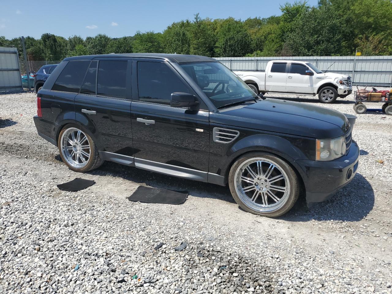 2009 Land Rover Range Rover Sport Hse Black vin: SALSF25429A209108