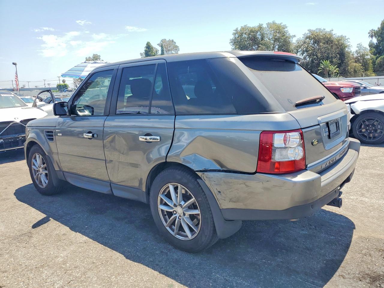 2009 Land Rover Range Rover Sport Hse Gray vin: SALSF25429A212672