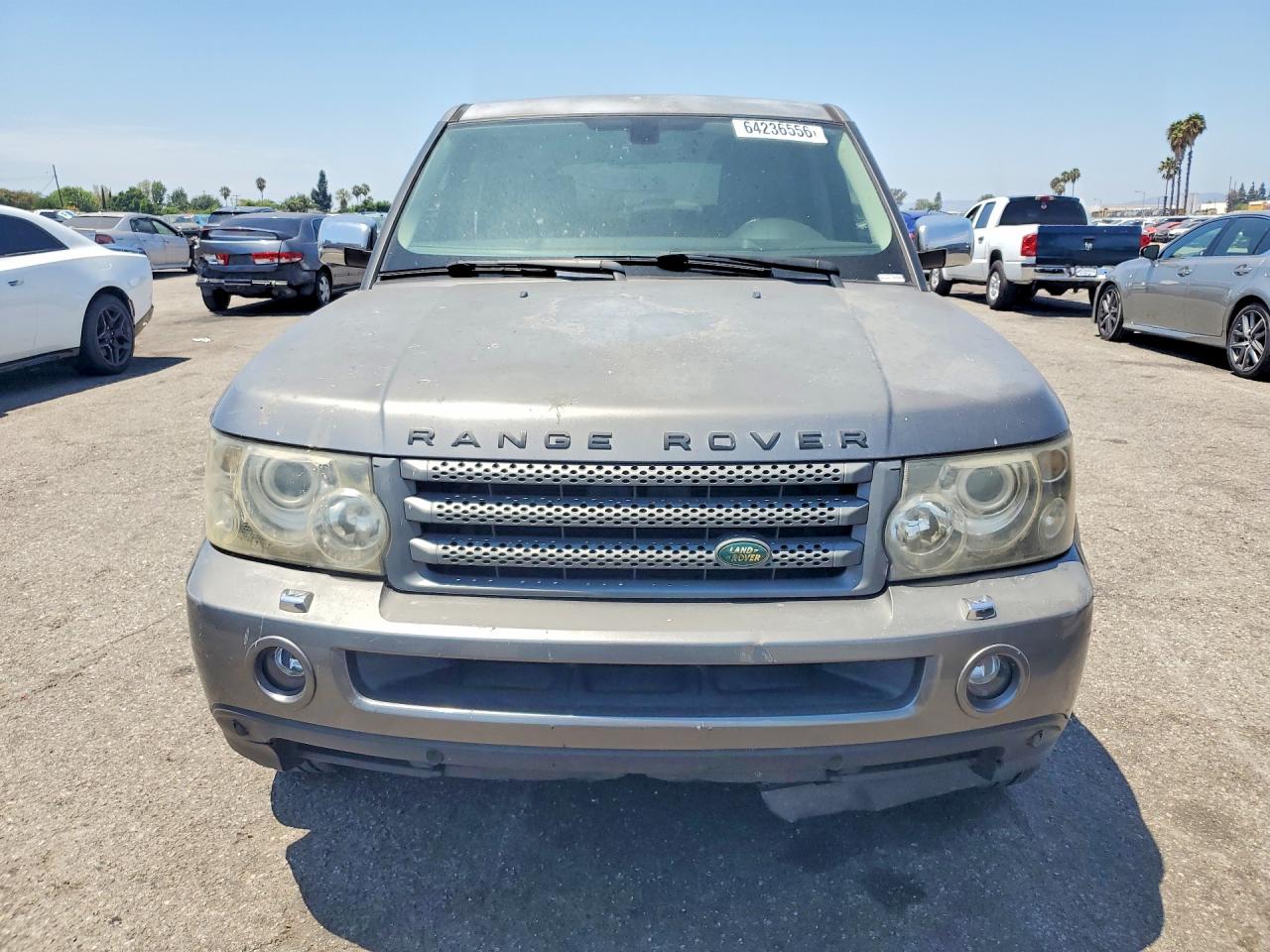 2009 Land Rover Range Rover Sport Hse Gray vin: SALSF25429A212672