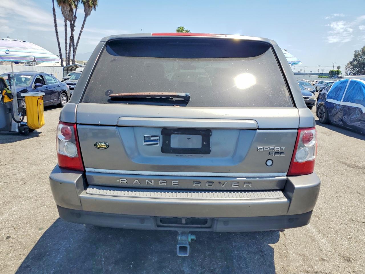 2009 Land Rover Range Rover Sport Hse Gray vin: SALSF25429A212672