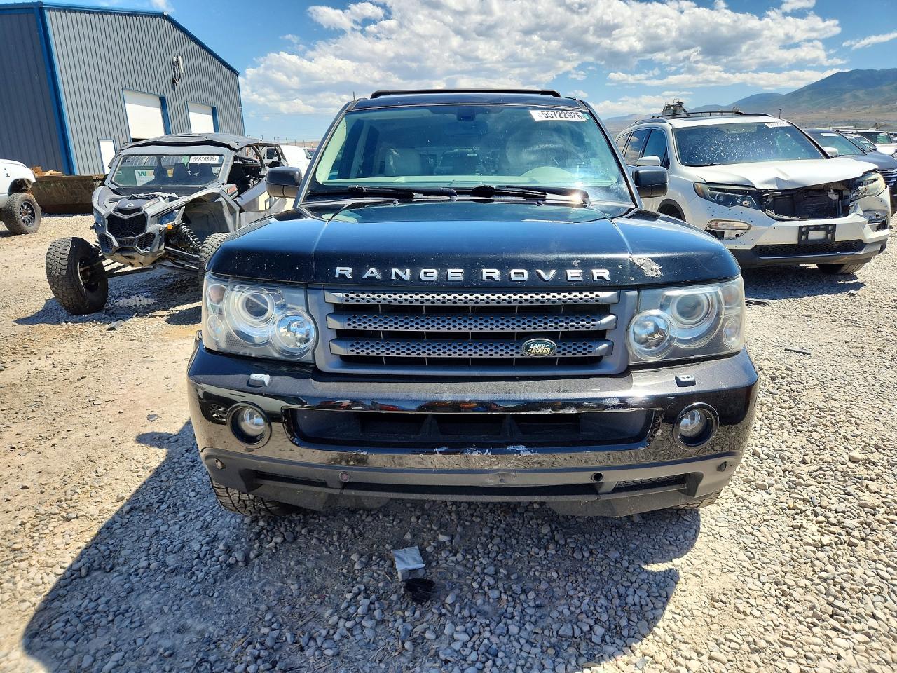 2006 Land Rover Range Rover Sport Hse Black vin: SALSF25436A920716
