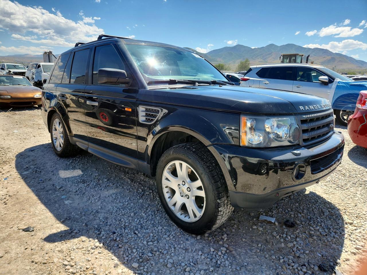 2006 Land Rover Range Rover Sport Hse Black vin: SALSF25436A920716