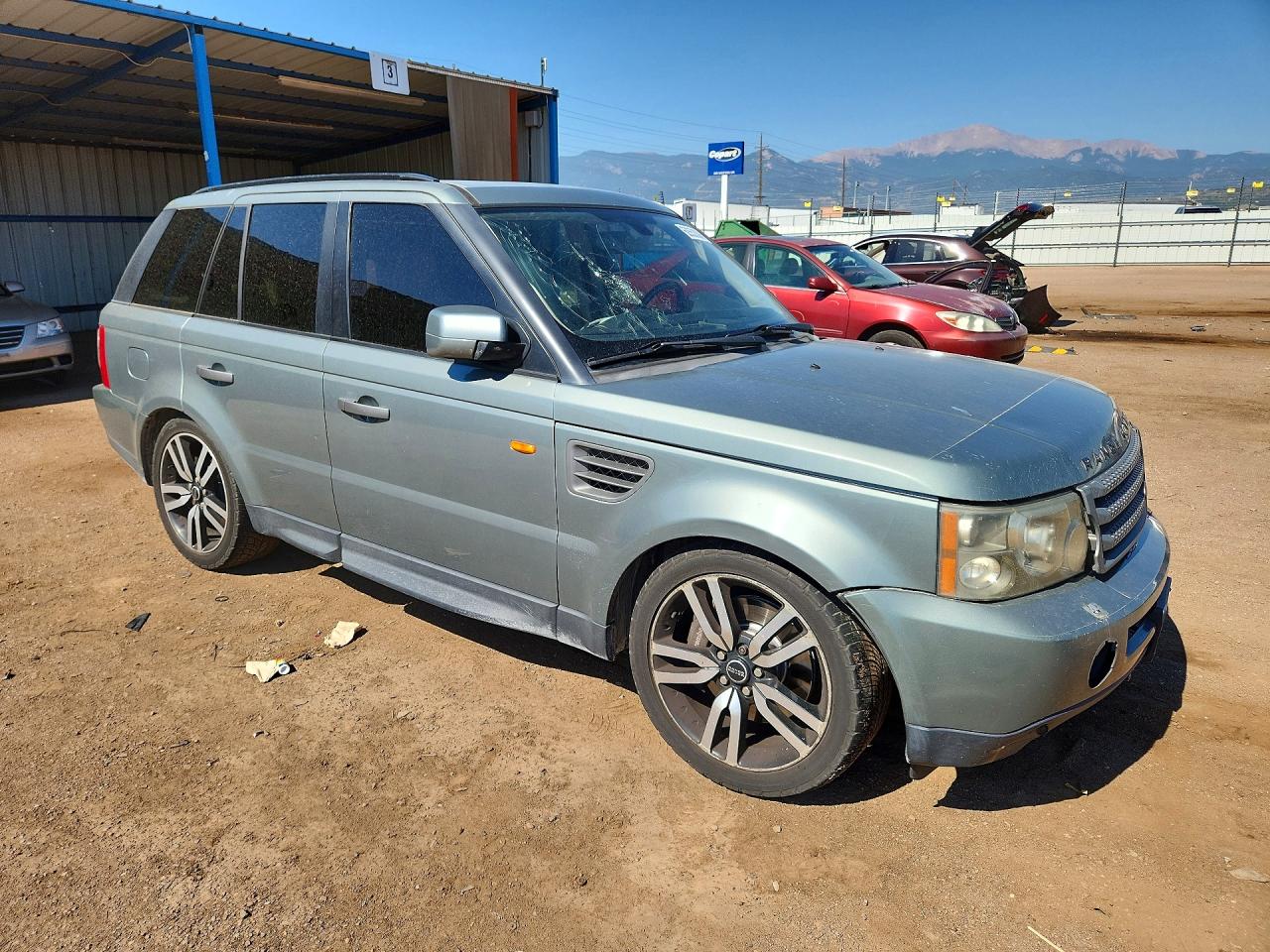2006 Land Rover Range Rover Sport Hse Silver vin: SALSF25436A928587