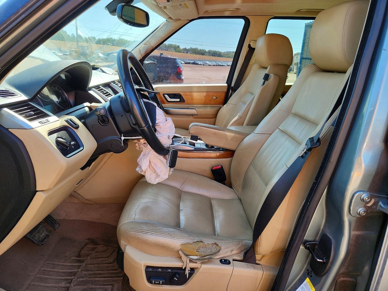 2006 Land Rover Range Rover Sport Hse Silver vin: SALSF25436A928587