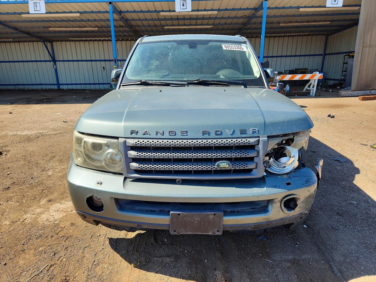 2006 Land Rover Range Rover Sport Hse Silver vin: SALSF25436A928587