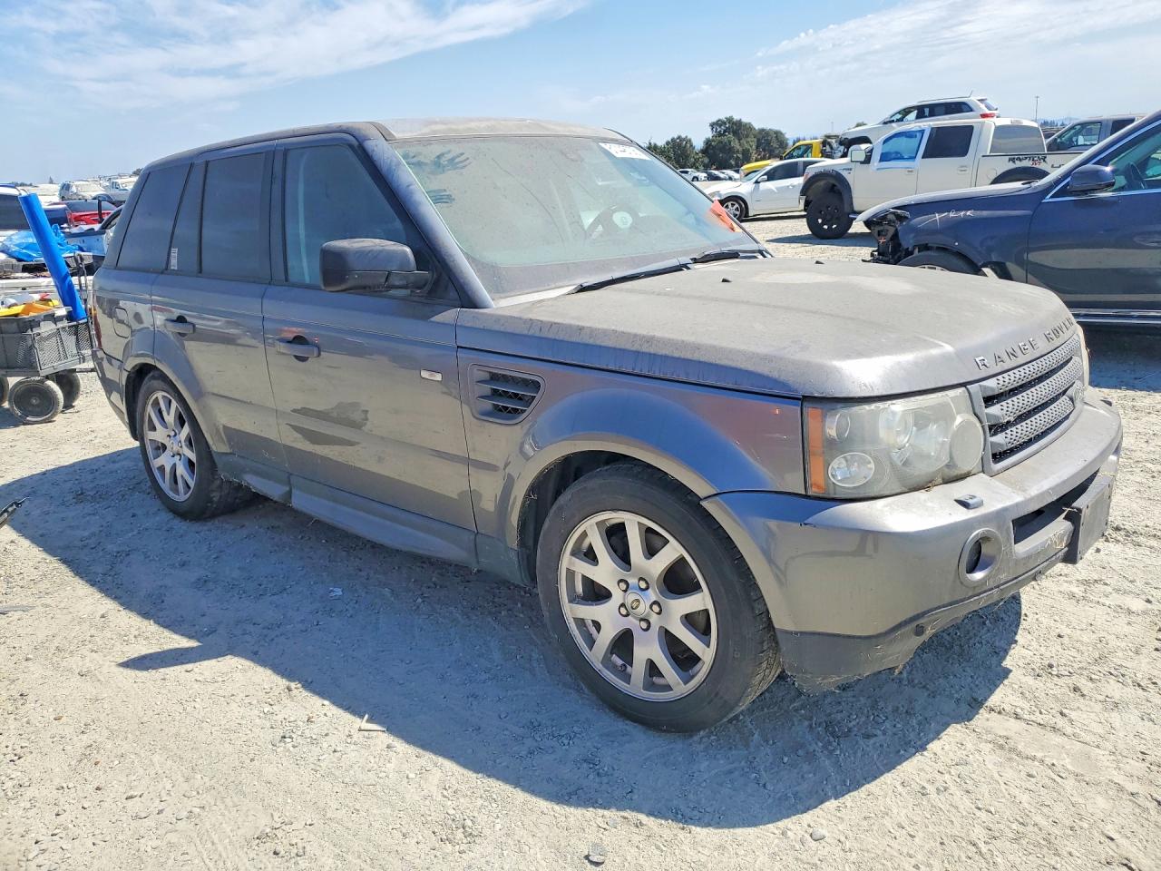 2009 Land Rover Range Rover Sport Hse Gray vin: SALSF25439A197311