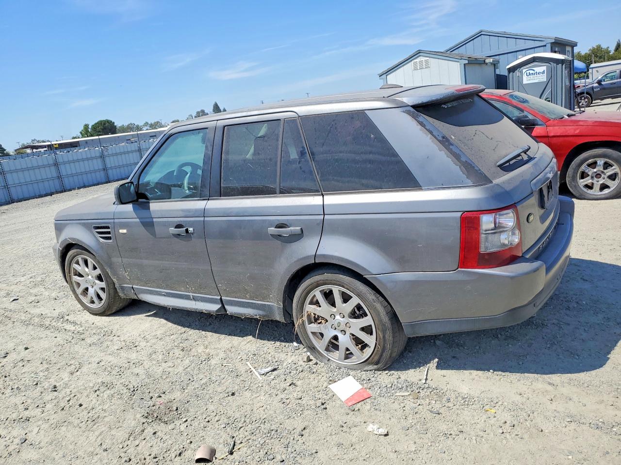 2009 Land Rover Range Rover Sport Hse Gray vin: SALSF25439A197311