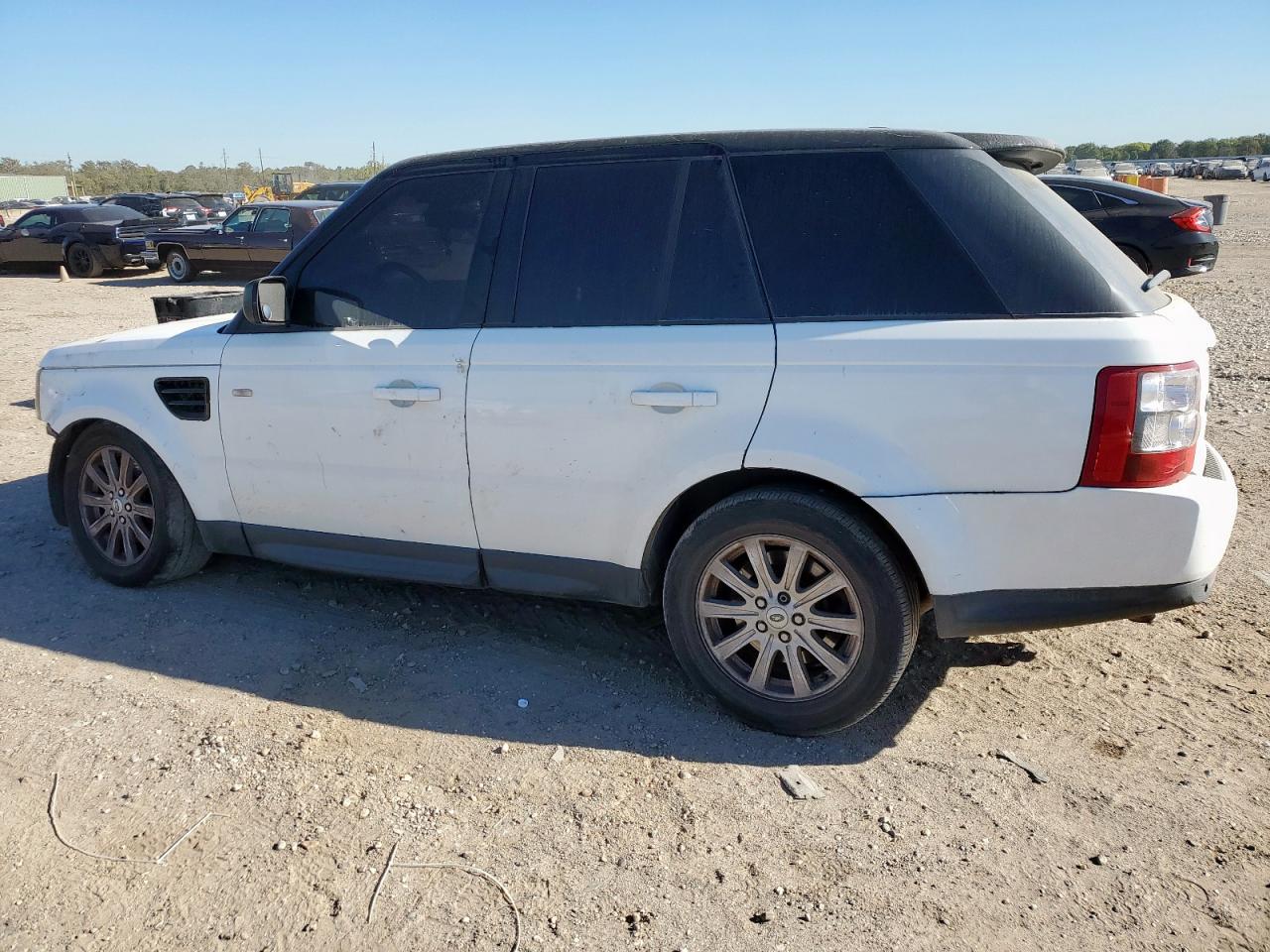 2009 Land Rover Range Rover Sport Hse White vin: SALSF25439A213863