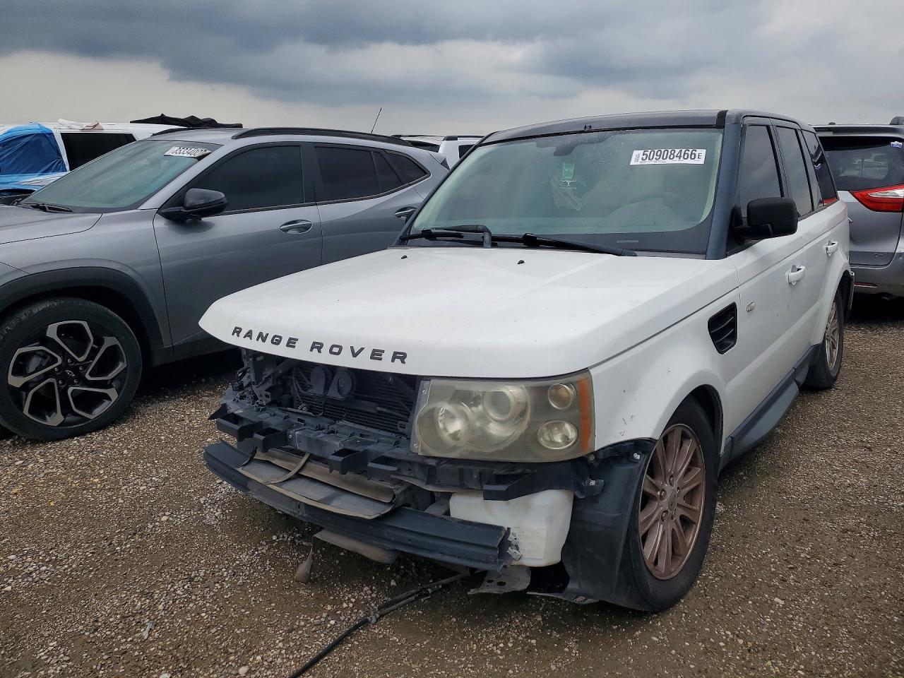 2009 Land Rover Range Rover Sport Hse White vin: SALSF25439A213863