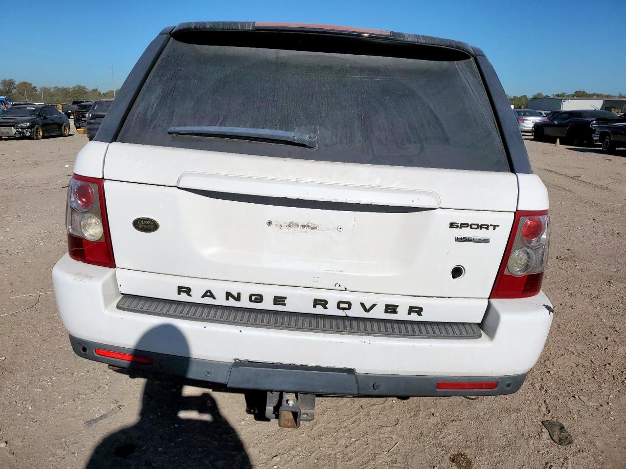2009 Land Rover Range Rover Sport Hse White vin: SALSF25439A213863