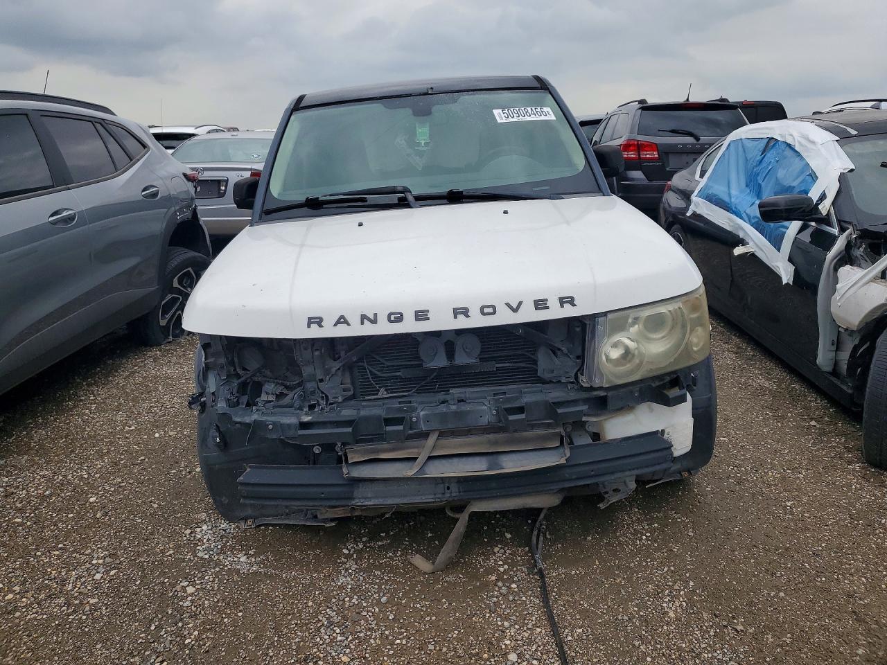 2009 Land Rover Range Rover Sport Hse White vin: SALSF25439A213863